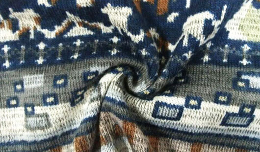 山东某服装公司：印花粗针毛线绒 选华瑞 准没错